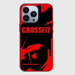 Чехол для iPhone 13 Pro Кроссфит - красная абстракция, цвет: 3D-красный