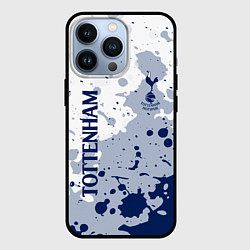 Чехол для iPhone 13 Pro Tottenham hotspur Брызги красок, цвет: 3D-черный