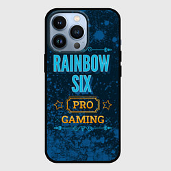Чехол для iPhone 13 Pro Игра Rainbow Six: pro gaming, цвет: 3D-черный