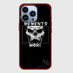 Чехол для iPhone 13 Pro SKULL - MOMENTO MORI, цвет: 3D-красный