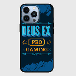 Чехол для iPhone 13 Pro Игра Deus Ex: pro gaming, цвет: 3D-черный