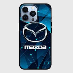 Чехол для iPhone 13 Pro Mazda - абстракция, цвет: 3D-черный