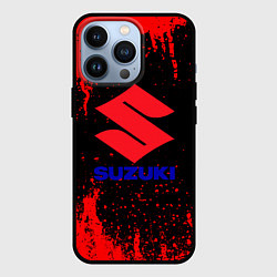 Чехол для iPhone 13 Pro Suzuki - краска, цвет: 3D-черный