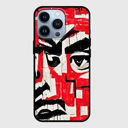 Чехол для iPhone 13 Pro Уличная гранж абстракция, цвет: 3D-черный