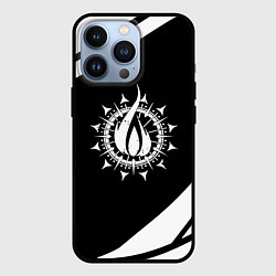 Чехол iPhone 13 Pro In flames - абстракция