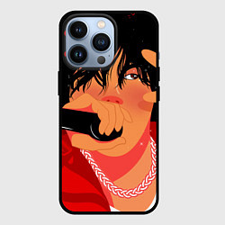 Чехол для iPhone 13 Pro BTS JK ON, цвет: 3D-черный