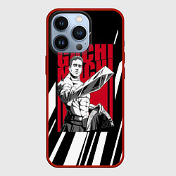 Чехол для iPhone 13 Pro Guchi-muchi Billy Herrington, цвет: 3D-красный