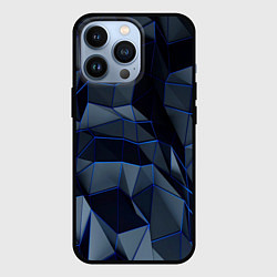 Чехол для iPhone 13 Pro Абстрактный узор, цвет: 3D-черный