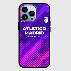 Чехол для iPhone 13 Pro Atletico Madrid legendary sport grunge, цвет: 3D-черный