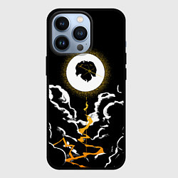 Чехол для iPhone 13 Pro Дыхание грома - Клинок - Зеницу, цвет: 3D-черный