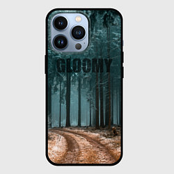 Чехол для iPhone 13 Pro Мрачный Лес GLOOMY, цвет: 3D-черный