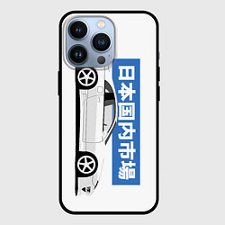 Чехол iPhone 13 Pro Nissan 300ZX Front View JDM Retro Style