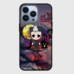 Чехол для iPhone 13 Pro Японский вампир - малолетка - сакура, цвет: 3D-черный