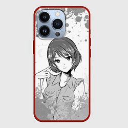 Чехол для iPhone 13 Pro Rui Tachibana art, цвет: 3D-красный