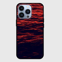 Чехол для iPhone 13 Pro Sunset Wave, цвет: 3D-черный