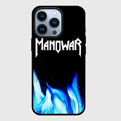 Чехол iPhone 13 Pro Manowar blue fire