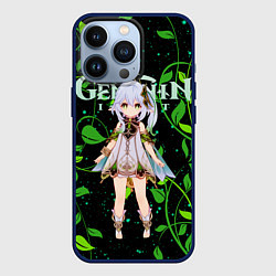 Чехол для iPhone 13 Pro Нахида дендро архонт, цвет: 3D-тёмно-синий