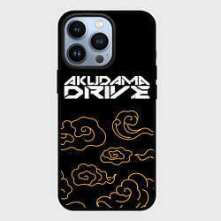 Чехол для iPhone 13 Pro Akudama Drive anime clouds, цвет: 3D-черный