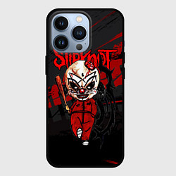 Чехол для iPhone 13 Pro Slipknot bloody, цвет: 3D-черный