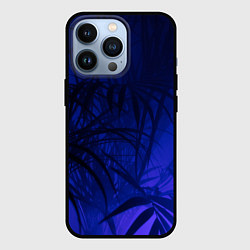 Чехол для iPhone 13 Pro Пальма в неоновом свете, цвет: 3D-черный