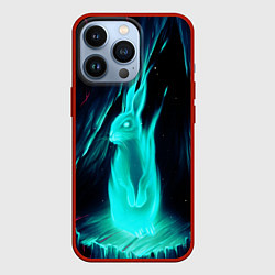 Чехол для iPhone 13 Pro Водяной Кроль, цвет: 3D-красный