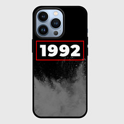 Чехол для iPhone 13 Pro 1992 - в красной рамке на темном, цвет: 3D-черный