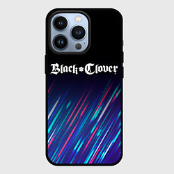 Чехол для iPhone 13 Pro Black Clover stream, цвет: 3D-черный