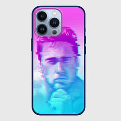 Чехол для iPhone 13 Pro Гачимучи Билли Херрингтон глитч, цвет: 3D-тёмно-синий