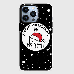 Чехол iPhone 13 Pro Meow Christmas