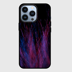 Чехол для iPhone 13 Pro Абстрактный мех, цвет: 3D-черный