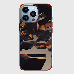 Чехол iPhone 13 Pro Абстрактное множество стеклянных объектов