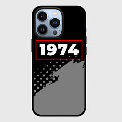 Чехол для iPhone 13 Pro 1974 - в красной рамке на темном, цвет: 3D-черный