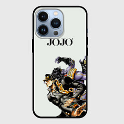 Чехол для iPhone 13 Pro Стенд Джотаро Куджо Star Platinum, цвет: 3D-черный