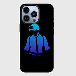 Чехол для iPhone 13 Pro ПАБГ воин, цвет: 3D-черный