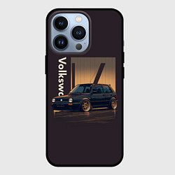 Чехол для iPhone 13 Pro Volkswagen Golf class, цвет: 3D-черный