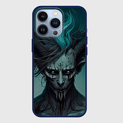 Чехол для iPhone 13 Pro Демон леса, цвет: 3D-тёмно-синий