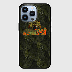 Чехол для iPhone 13 Pro Николай камуфляж, цвет: 3D-черный