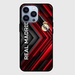 Чехол для iPhone 13 Pro Real Madrid art, цвет: 3D-черный