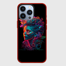 Чехол для iPhone 13 Pro The Neon Queen, цвет: 3D-красный