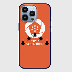 Чехол для iPhone 13 Pro SOL Squadron, цвет: 3D-тёмно-синий