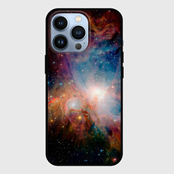 Чехол для iPhone 13 Pro Безграничный космос, цвет: 3D-черный