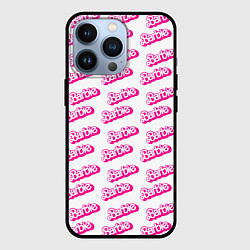 Чехол для iPhone 13 Pro Барби Паттерн, цвет: 3D-черный
