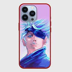 Чехол для iPhone 13 Pro Магическая битва Годжо Сатору, цвет: 3D-красный