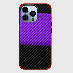 Чехол для iPhone 13 Pro Железная стена, цвет: 3D-красный