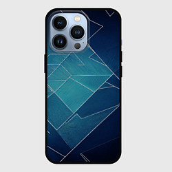 Чехол для iPhone 13 Pro Геометрическая бесконечность, цвет: 3D-черный