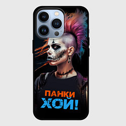 Чехол для iPhone 13 Pro Девушка панки хой, цвет: 3D-черный