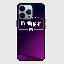 Чехол для iPhone 13 Pro Dying Light gaming champion: рамка с лого и джойст, цвет: 3D-черный