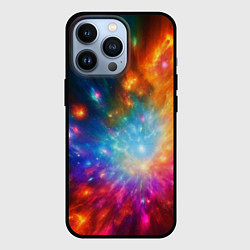 Чехол для iPhone 13 Pro Космическая многомерность, цвет: 3D-черный