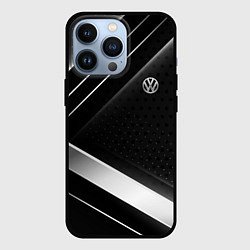 Чехол для iPhone 13 Pro Volkswagen sign, цвет: 3D-черный