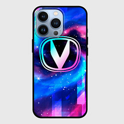 Чехол для iPhone 13 Pro Changan неоновый космос, цвет: 3D-черный